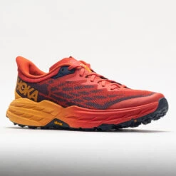 HOKA Speedgoat 5 Men's Fiesta/Radiant Yellow -Best Shoe Store 047738 5
