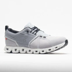 On Running On Cloud 5 Waterproof Men's Glacier/White -Best Shoe Store 048092 5