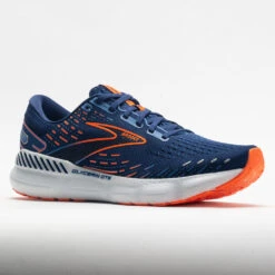 Brooks Glycerin GTS 20 Men's Blue Depths/Palace Blue/Orange -Best Shoe Store 048195 5