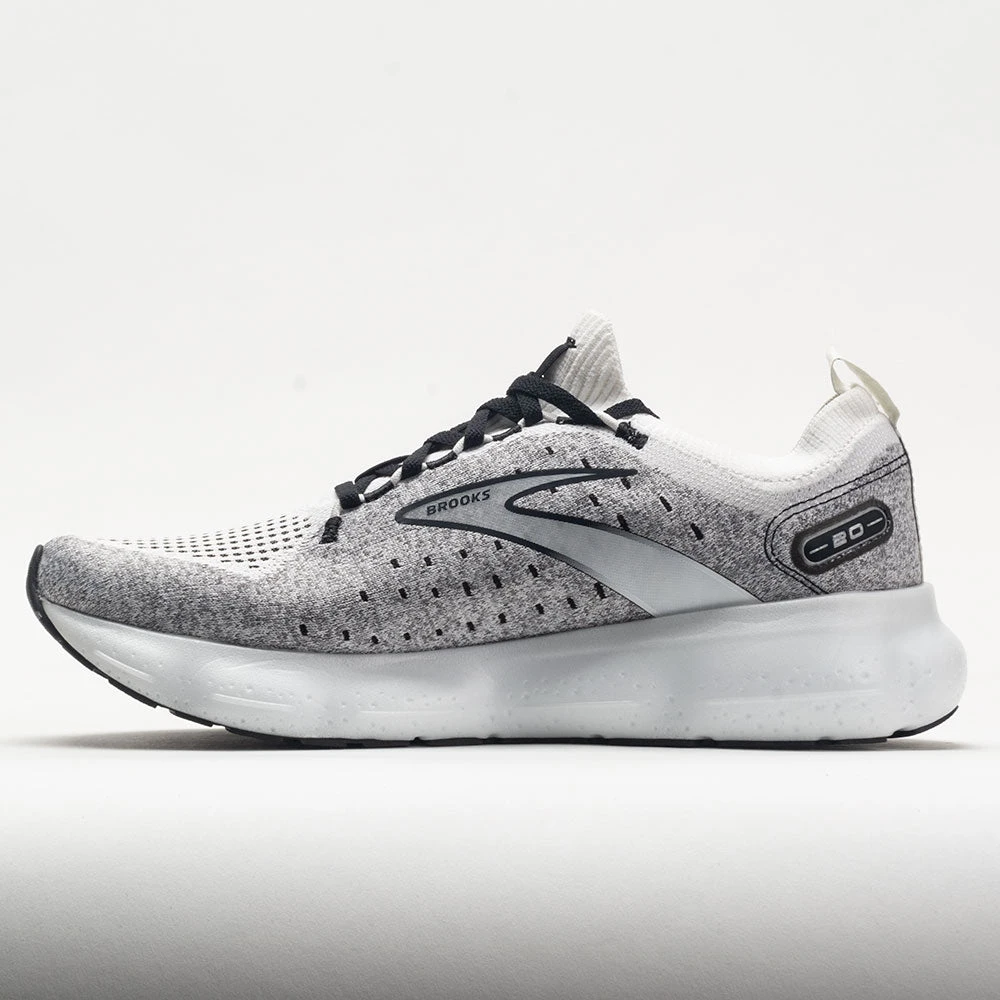 Brooks Glycerin Stealthfit 20 Men's White/Grey/Black 2 Brooks Glycerin Stealthfit 20 Men's White/Grey/Black - Image 2
