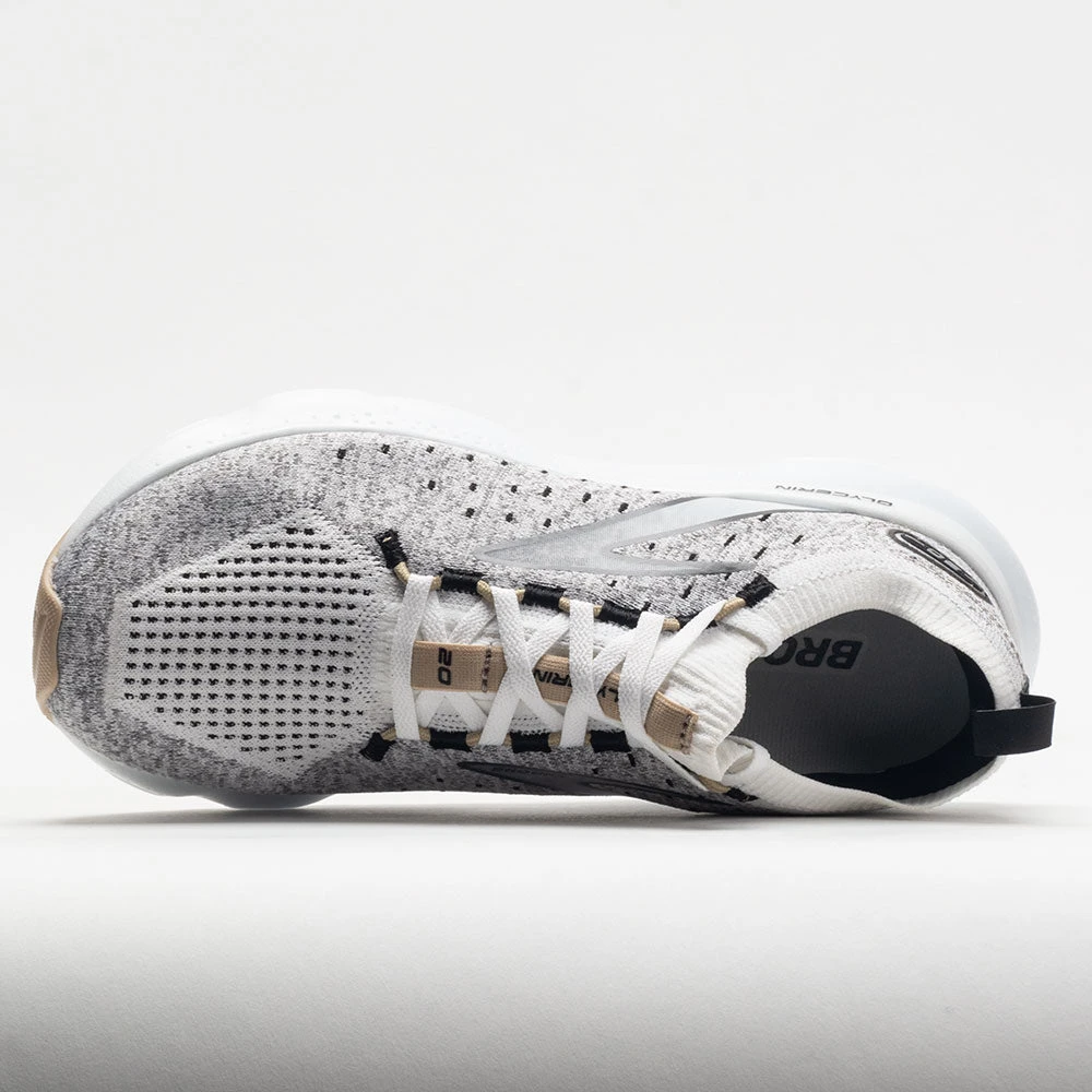 Brooks Glycerin StealthFit 20 Women's White/Black/Cream 3 Brooks Glycerin StealthFit 20 Women's White/Black/Cream - Image 3