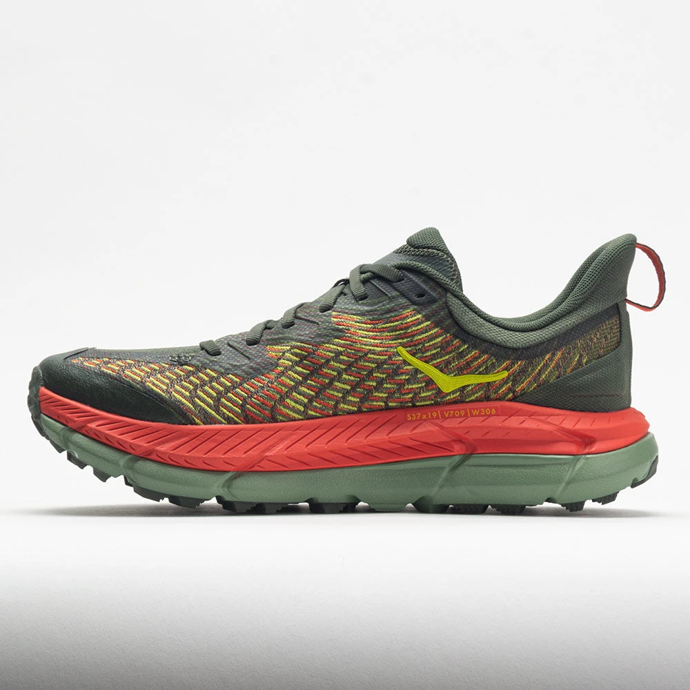 HOKA Mafate Speed 4 Men's Thyme/Fiesta 2 HOKA Mafate Speed 4 Men's Thyme/Fiesta - Image 2