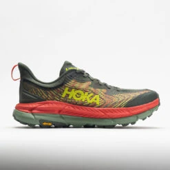 HOKA Mafate Speed 4 Men's Thyme/Fiesta