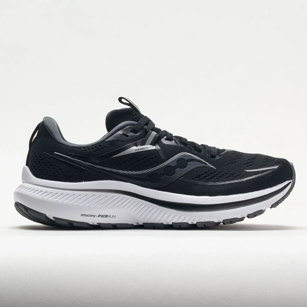 Saucony Omni 21 Men's Black/White 1 Saucony Omni 21 Men's Black/White