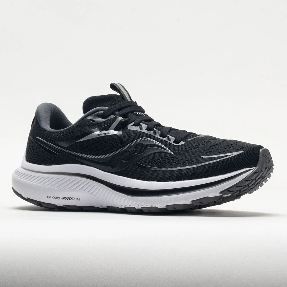 Saucony Omni 21 Men's Black/White 6 Saucony Omni 21 Men's Black/White - Image 6