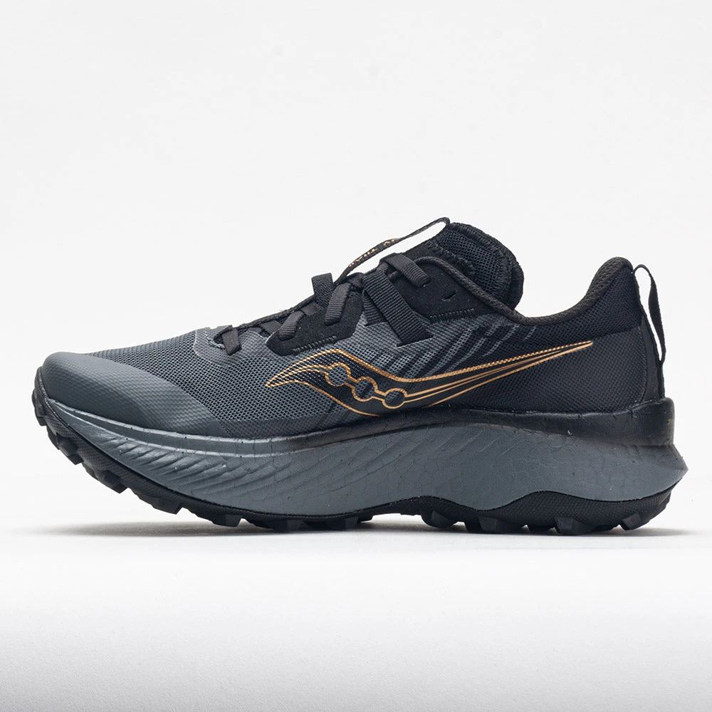 Saucony Endorphin Edge Men's Black/Goldstruck 2 Saucony Endorphin Edge Men's Black/Goldstruck - Image 2