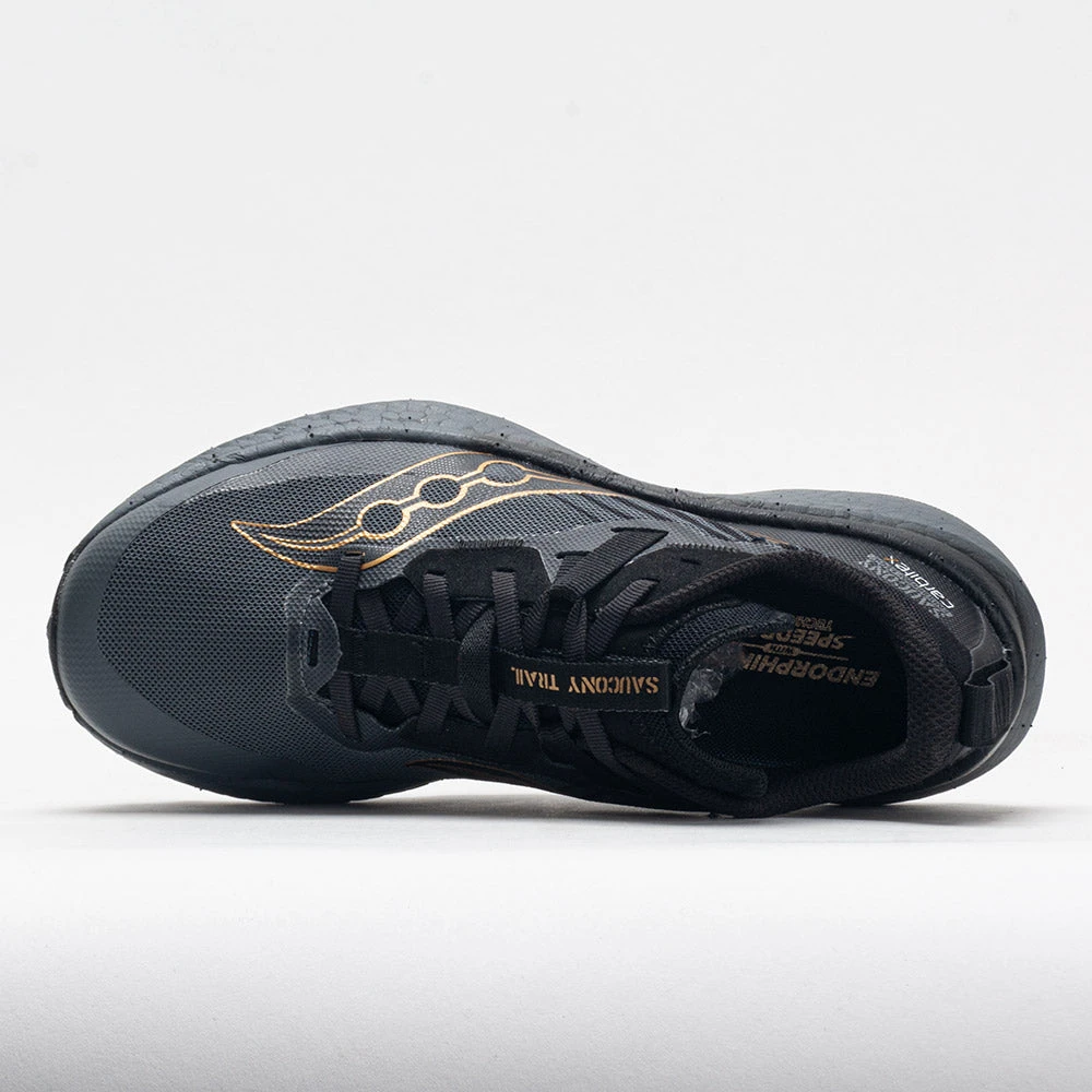 Saucony Endorphin Edge Men's Black/Goldstruck 3 Saucony Endorphin Edge Men's Black/Goldstruck - Image 3
