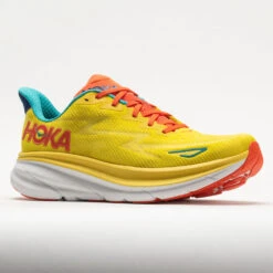 HOKA Clifton 9 Men's Passion Fruit/Maize -Best Shoe Store 049217 5