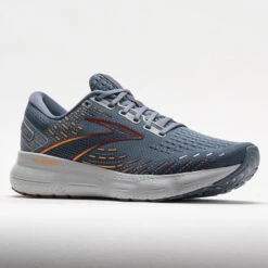Brooks Glycerin 20 Men's Grey/Chili Oil/Orange -Best Shoe Store 049404 5