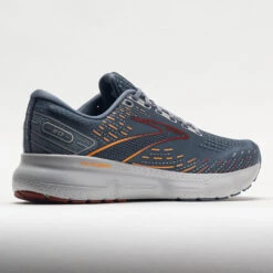 Brooks Glycerin 20 Men's Grey/Chili Oil/Orange -Best Shoe Store 049404 6