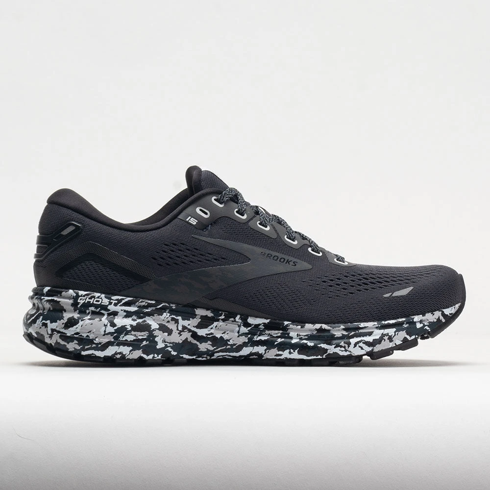 Brooks Ghost 15 Men's Ebony/Black/Oyster 1 Brooks Ghost 15 Men's Ebony/Black/Oyster