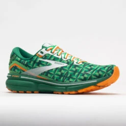 Brooks Ghost 15 Women's Run Lucky Green/White/Orange -Best Shoe Store 049534 5
