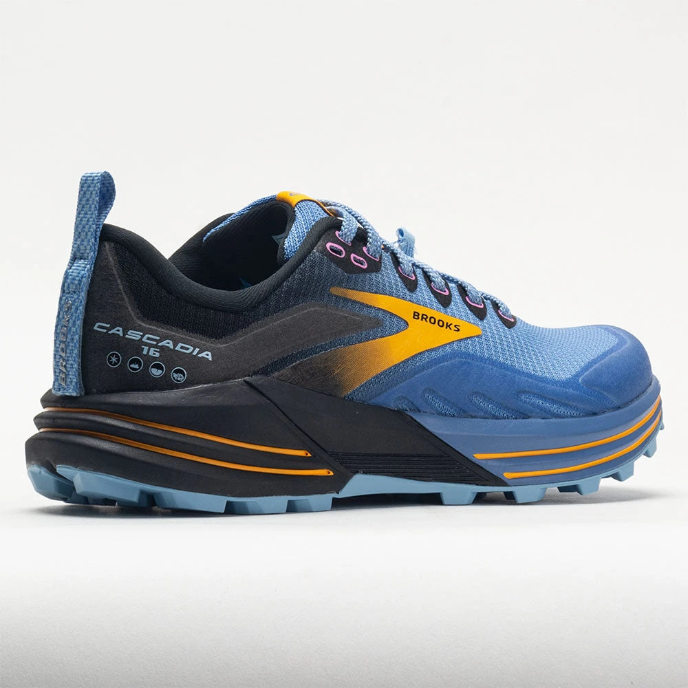 Brooks Cascadia 16 Women's Blue/Black/Yellow 6 Brooks Cascadia 16 Women's Blue/Black/Yellow - Image 6