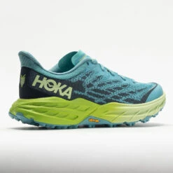 HOKA Speedgoat 5 Women's Coastal Shade/Green Glow -Best Shoe Store 049967 6