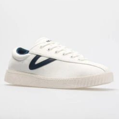 Tretorn Nylite Plus Canvas Women's Vintage White/Navy -Best Shoe Store 114563 5