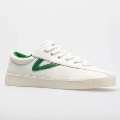 Tretorn Nylite Plus Canvas Women's Vintage White/Green -Best Shoe Store 114564 5