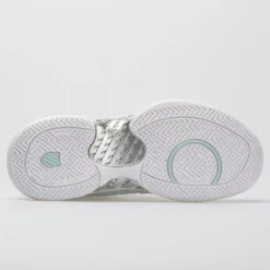 K-Swiss Hypercourt Supreme Women's Barely Blue/White/Blue Glow -Best Shoe Store 115638 4