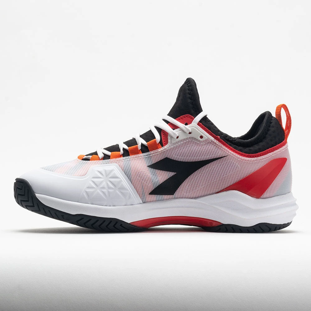 Diadora Speed Blushield Fly AG Men's White/Black/Fiery Red 2 Diadora Speed Blushield Fly AG Men's White/Black/Fiery Red - Image 2