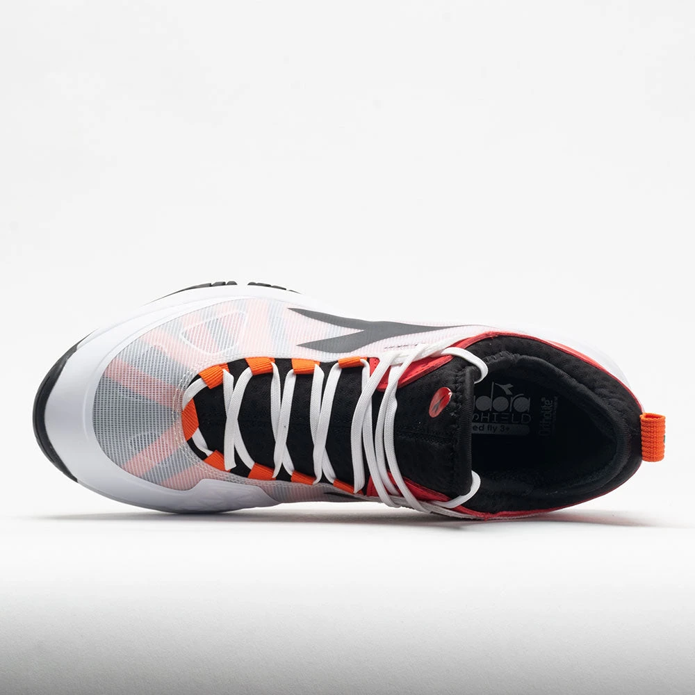 Diadora Speed Blushield Fly AG Men's White/Black/Fiery Red 3 Diadora Speed Blushield Fly AG Men's White/Black/Fiery Red - Image 3