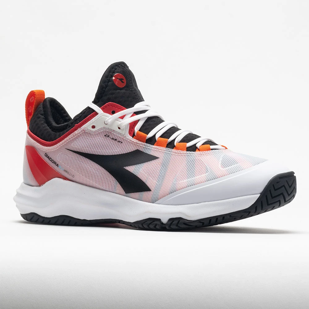 Diadora Speed Blushield Fly AG Men's White/Black/Fiery Red 5 Diadora Speed Blushield Fly AG Men's White/Black/Fiery Red - Image 5