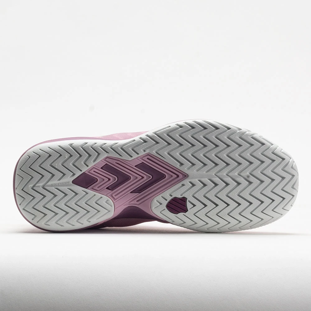 K-Swiss Ultrashot Team Women's Cameo Pink/Grape Nectar/White 4 K-Swiss Ultrashot Team Women's Cameo Pink/Grape Nectar/White - Image 4