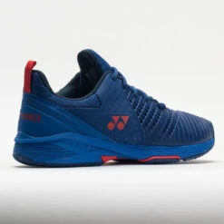 Yonex Power Cushion Sonicage 3 Clay Men's Navy/Red -Best Shoe Store 117087 6