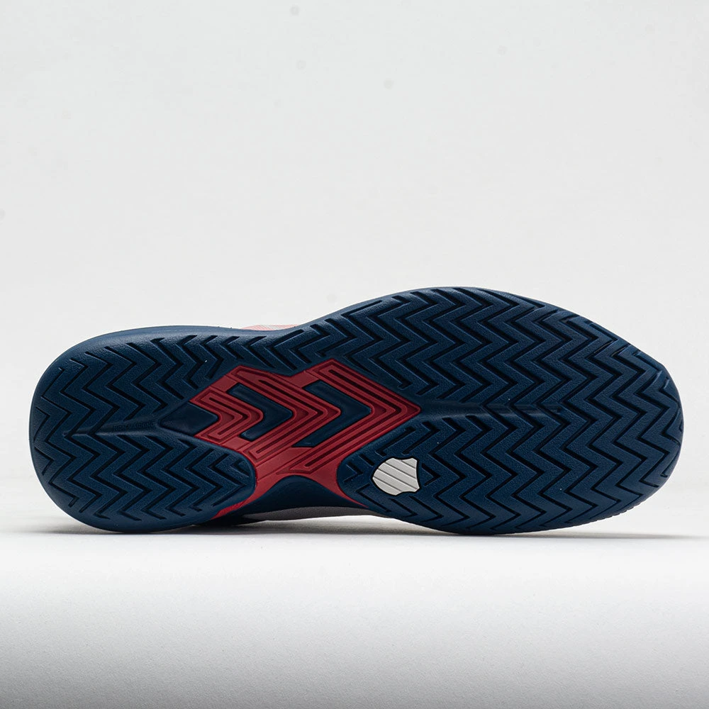 K-Swiss Ultrashot Team Men's Blanc De Blanc/Blue Opal/Lollipop 5 K-Swiss Ultrashot Team Men's Blanc De Blanc/Blue Opal/Lollipop - Image 5