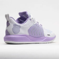 K-Swiss Ultrashot Team Women's White/Purple Rose/Moonless Night -Best Shoe Store 117137 6