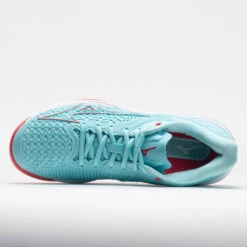 Mizuno Wave Exceed Tour 5 AC Women's Tanager Turpuoise/Paradise Pink -Best Shoe Store 117140 2