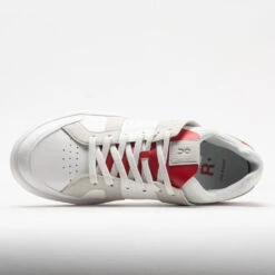 On Running On The Roger Clubhouse Men's White/Red -Best Shoe Store 117181 2