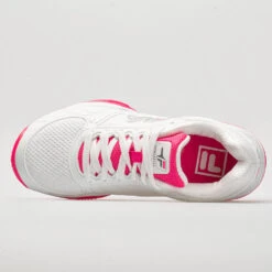 Fila Volley Zone Women's White/Pink/White 8 Fila Volley Zone Women's White/Pink/White -Best Shoe Store 360236 2