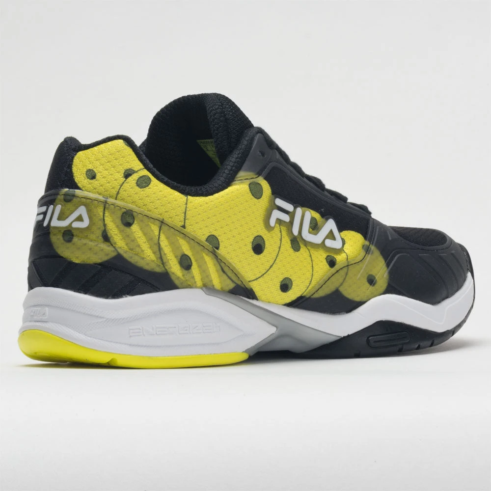 Fila Volley Zone Men's Black/Yellow/White 6 Fila Volley Zone Men's Black/Yellow/White - Image 6