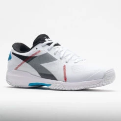 Diadora Trofeo AG Pickleball Men's White/Black/Blue Jewel 10 Diadora Trofeo AG Pickleball Men's White/Black/Blue Jewel -Best Shoe Store 370025 5
