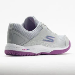 Skechers Viper Court Women's Grey/Purple -Best Shoe Store 370030 6