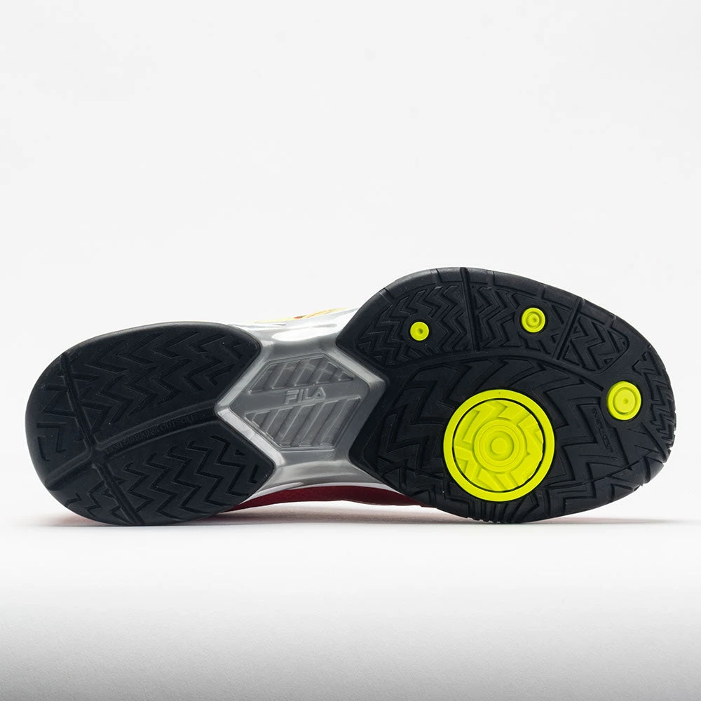 Fila Volley Zone Men's Fila Red/Black/Safety Yellow 4 Fila Volley Zone Men's Fila Red/Black/Safety Yellow - Image 4