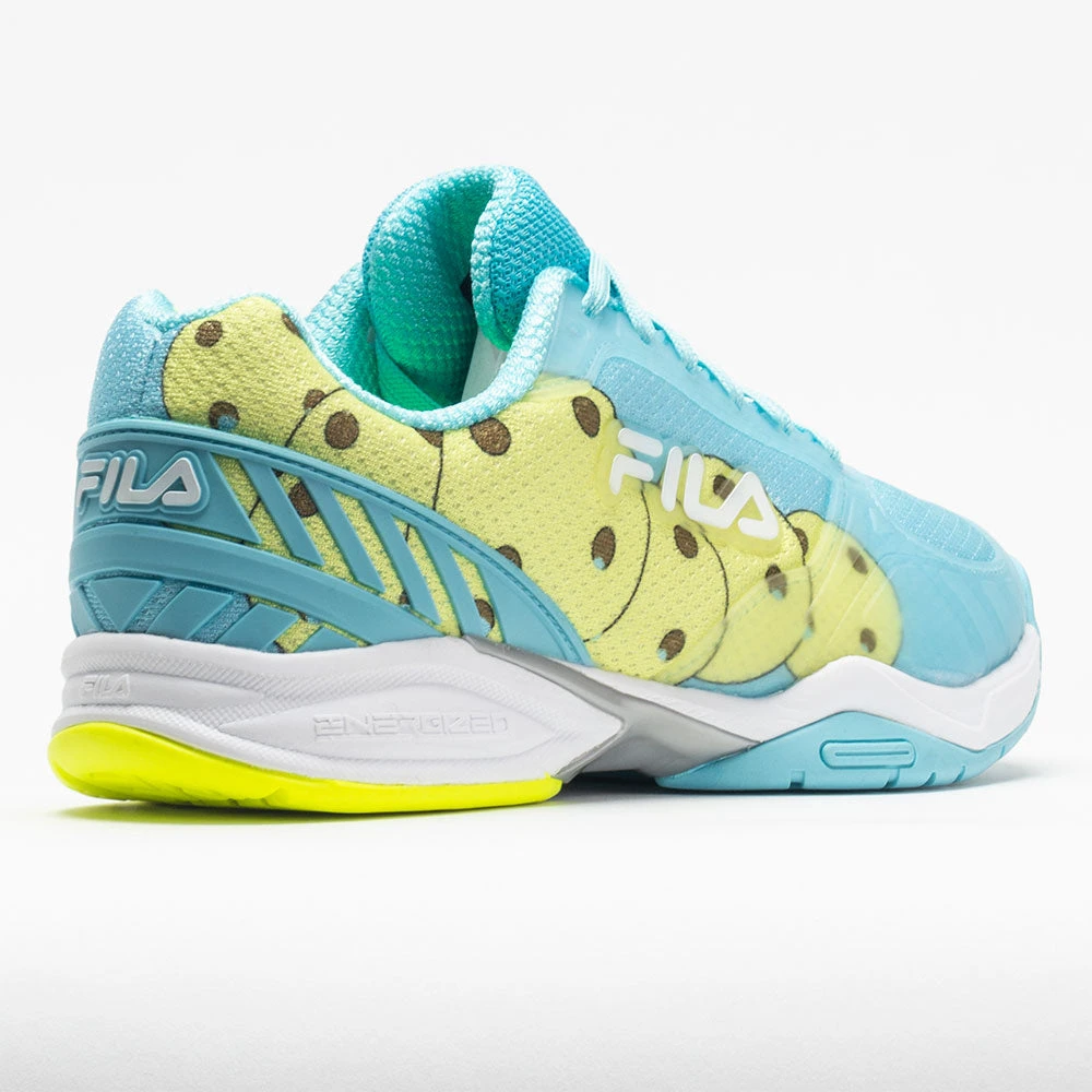Fila Volley Zone Women's Bluefish/White/Safety Yellow 6 Fila Volley Zone Women's Bluefish/White/Safety Yellow - Image 6