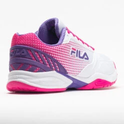 Fila Volley Zone Women's White/Pink Glo/Purple 11 Fila Volley Zone Women's White/Pink Glo/Purple -Best Shoe Store 370037 6