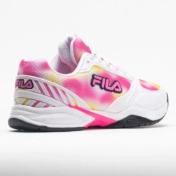 Fila Volley Zone Women's Tie-Dye Print White/Pink/Black -Best Shoe Store 370038 6