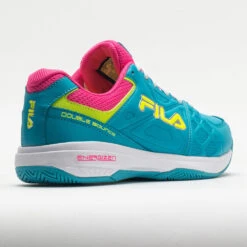 Fila Double Bounce 3 Women's Scuba Blue/White/Safety Yellow -Best Shoe Store 370041 6