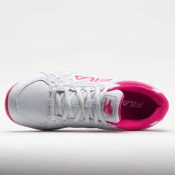 Fila Double Bounce 3 Women's White/White/Pink Glo -Best Shoe Store 370042 2