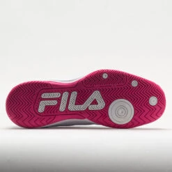 Fila Double Bounce 3 Women's White/White/Pink Glo -Best Shoe Store 370042 4