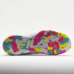 Fila Double Bounce 3 Women's White/White/Multicolor -Best Shoe Store 370043 4