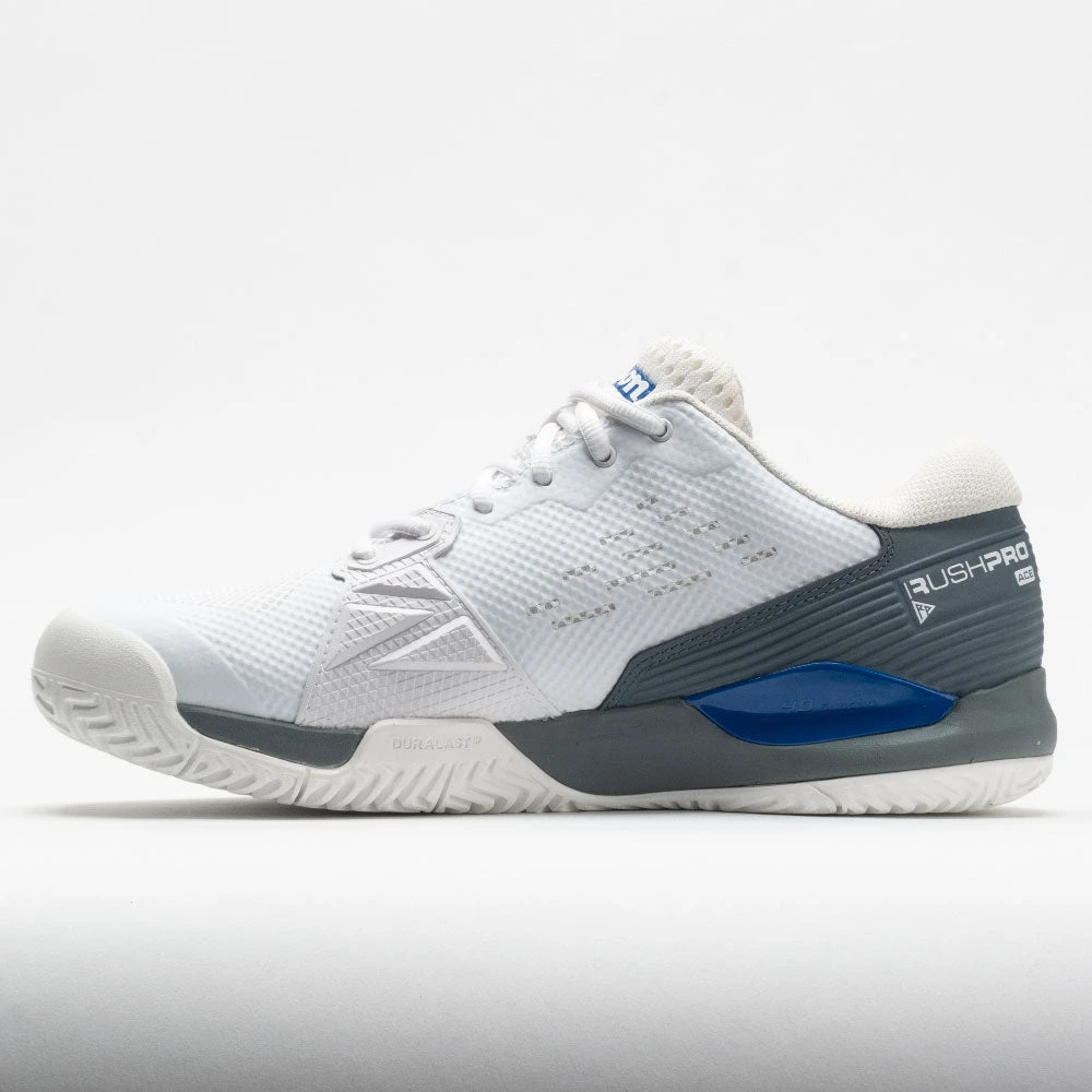 Wilson Rush Pro Ace Pickler Men's White/Stormy Weather/Classic Blue 2 Wilson Rush Pro Ace Pickler Men's White/Stormy Weather/Classic Blue - Image 2