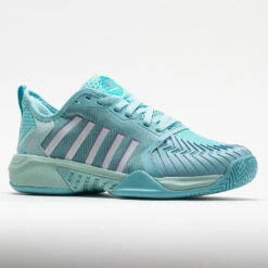 K-Swiss Pickleball Supreme Women's Angel Blue/Sheer Lilac/White -Best Shoe Store 370051 5