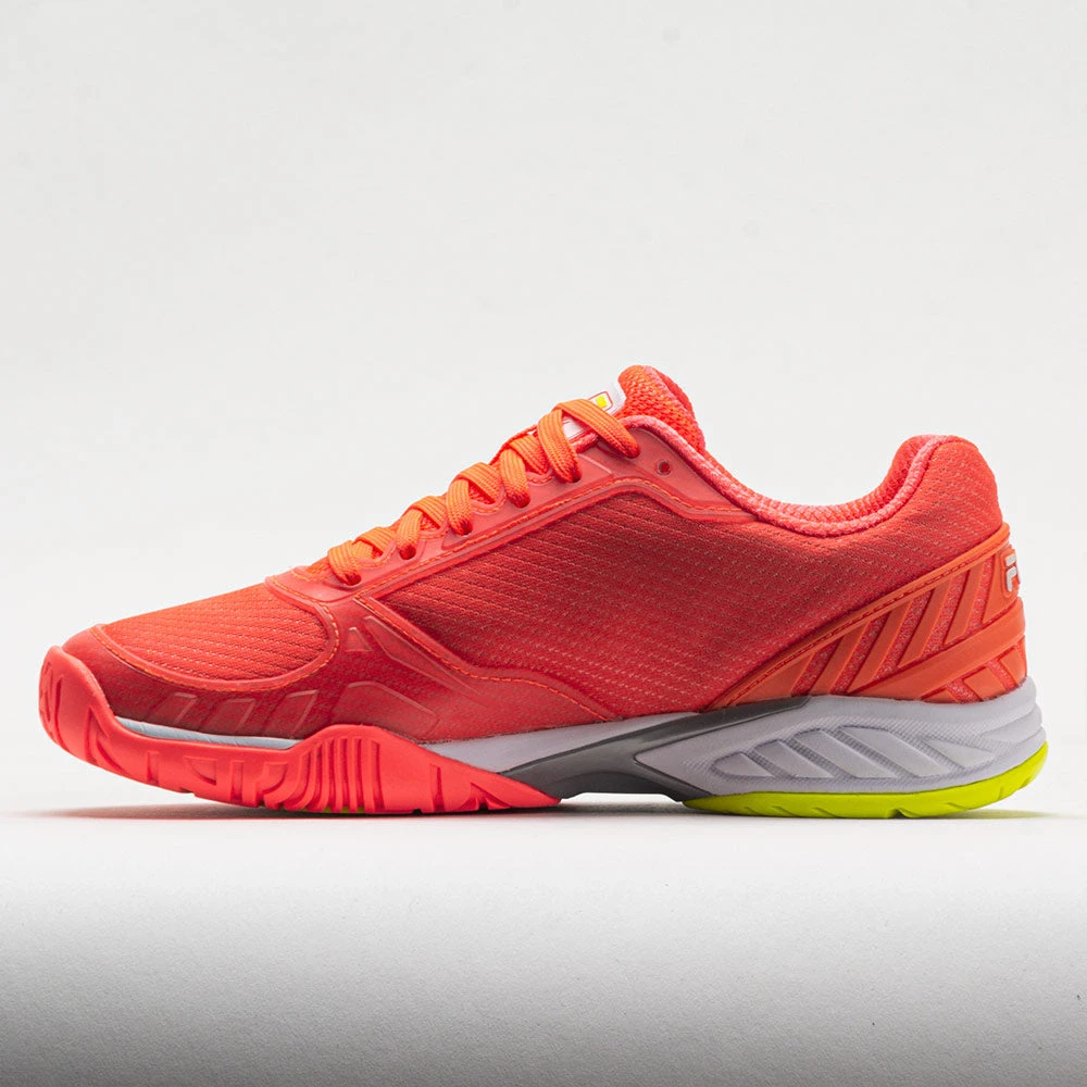 Fila Volley Zone Women's /Fiery Coral/Yellow/Black 2 Fila Volley Zone Women's /Fiery Coral/Yellow/Black - Image 2