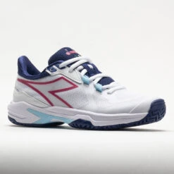 Diadora Trofeo 2 AG Pickleball Women's White/Blueprint/Pink Yarrow -Best Shoe Store 370081 5