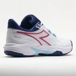 Diadora Trofeo 2 AG Pickleball Women's White/Blueprint/Pink Yarrow -Best Shoe Store 370081 6