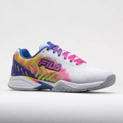 Fila Volley Zone PBF Women's White/Knockout Pink/Mazarine Blue -Best Shoe Store 370107 5