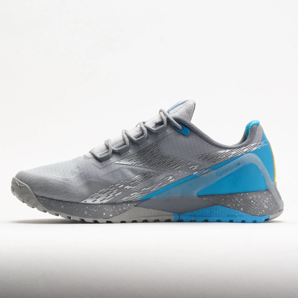 Reebok Nano X1 ADV Men's Pure Grey/Pure Grey/Bright Cyan 2 Reebok Nano X1 ADV Men's Pure Grey/Pure Grey/Bright Cyan - Image 2