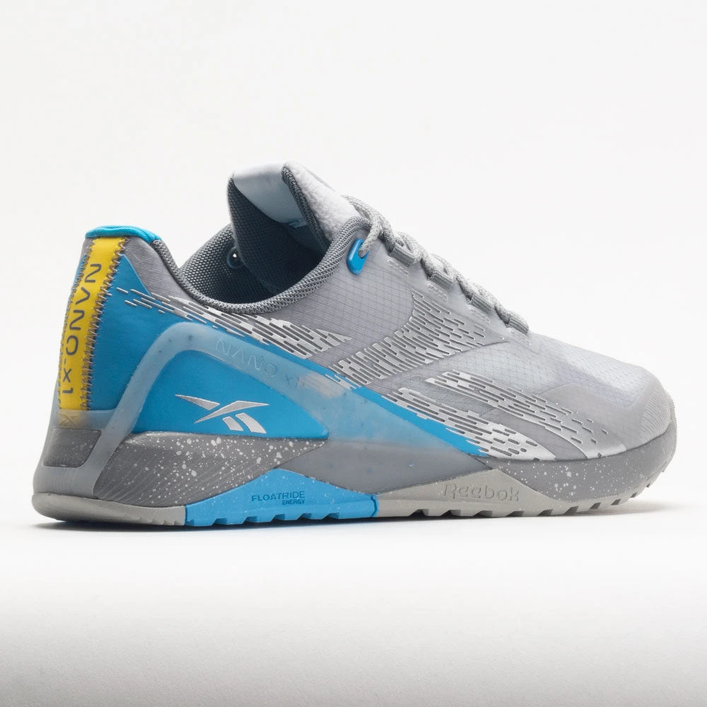 Reebok Nano X1 ADV Men's Pure Grey/Pure Grey/Bright Cyan 6 Reebok Nano X1 ADV Men's Pure Grey/Pure Grey/Bright Cyan - Image 6